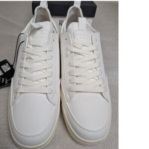 Madden NYC Markk Casual Sneaker Mens 10.5 White New Low Top Comfort Foam